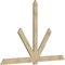 Ekena Millwork Kennewick Rough Sawn Timber Gable Bracket, Douglas Fir, 108"W x 72"H x 2"D x 6"F, 16/12 Pitch GBW108X72X0206KEN00RDF - alternate 2